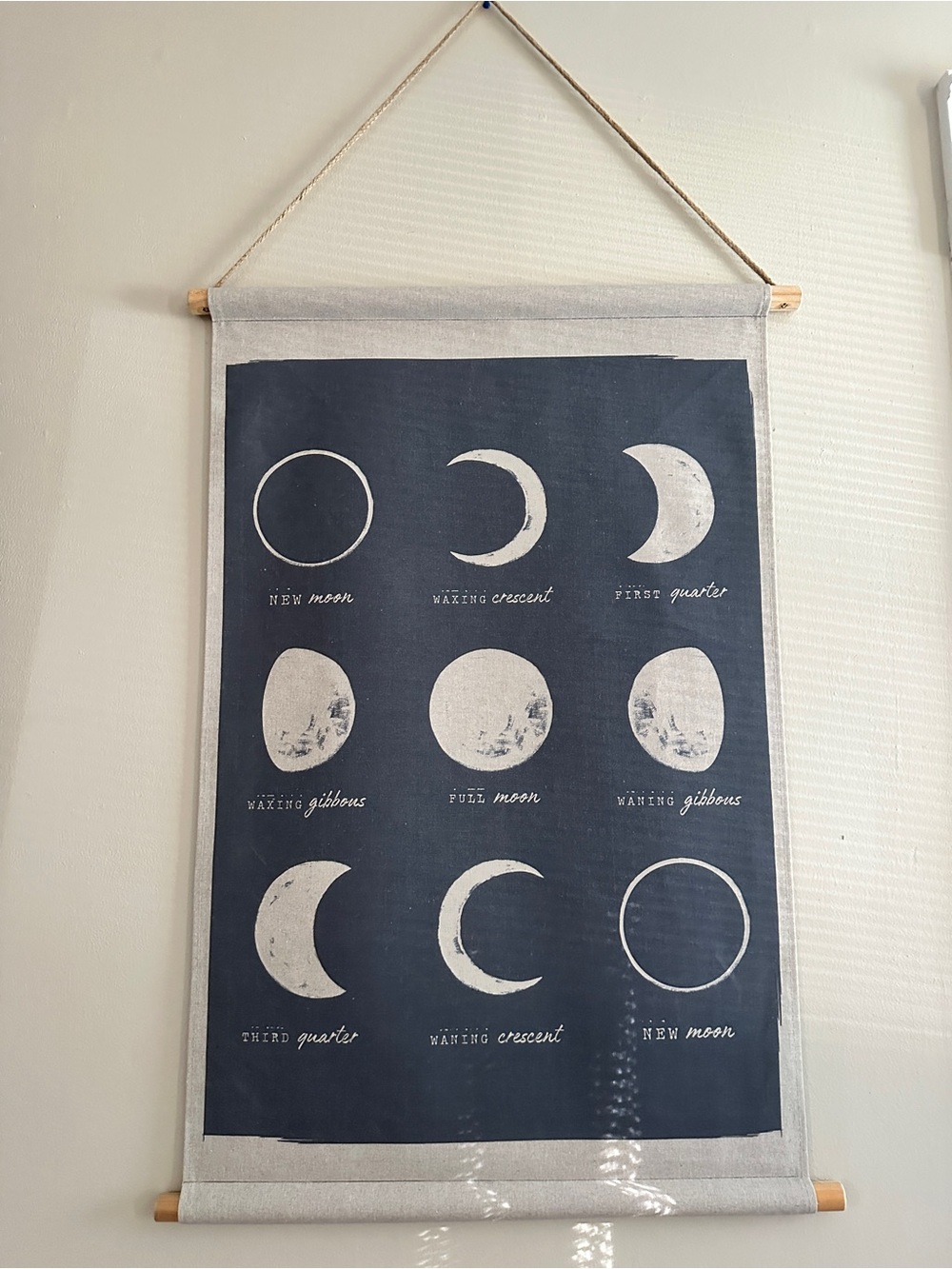Moon Phase Hanging Decor